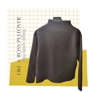 L:ike A Boss Pullover by Aday capsule wardrobe